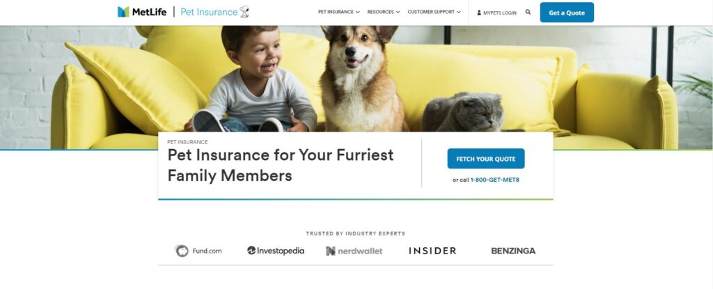 Metlife pet insurance