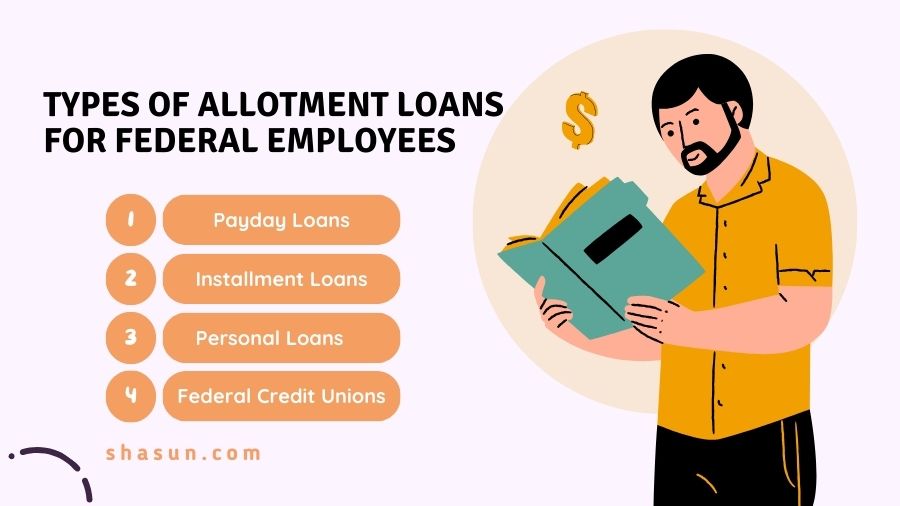 Types of Allotment Loans for Federal Employees